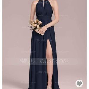 JJ’s House Navy bridesmaid dress